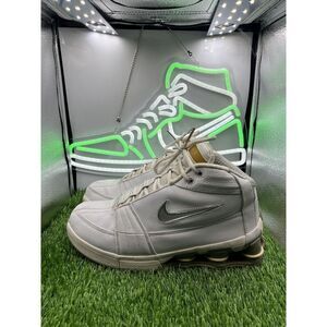 Vintage 2005 Nike Shox Vince Carter VC 4 IV White Silver‎ 310379-102 Mens Sz 8